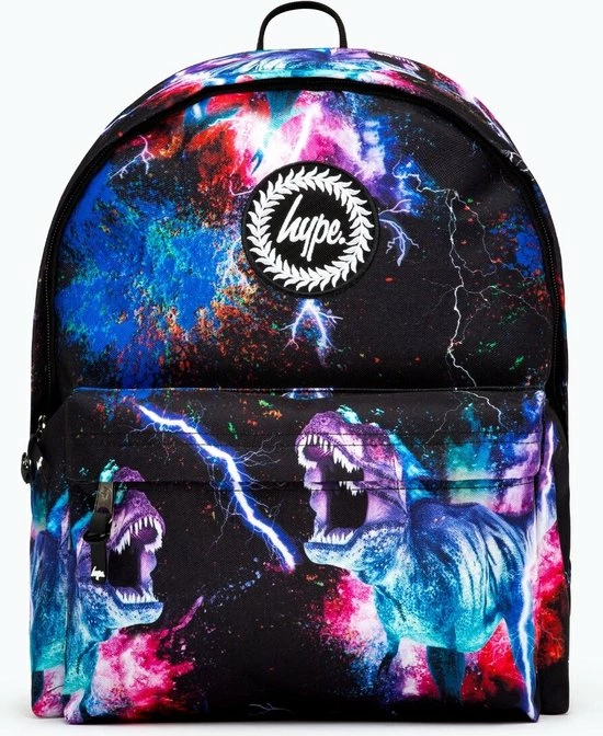 Uitgang ✨ Hype Blue Space Dinosaur ???? Backpack - Rugtas ???? 3 Uitgang ✨ Hype Blue Space Dinosaur ???? Backpack - Rugtas ????