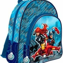 Coupon 🧨 Marvel THE AVENGERS Rugzak Rugtas School Tas 6-12 Jaar Groot 😍