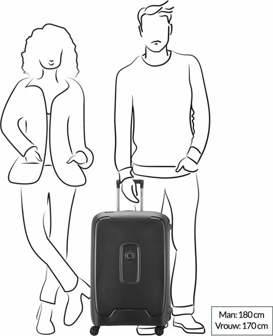 Coupon ???? Delsey Moncey Trolley Case - 69 Cm - Black ???? 18 Coupon ???? Delsey Moncey Trolley Case - 69 Cm - Black ???? - Afbeelding 16