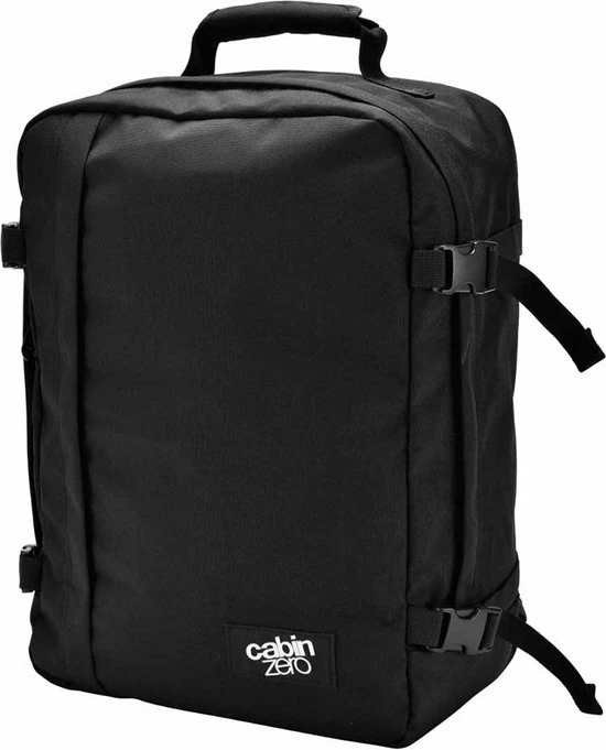 Coupon ???? Cabinzero Cabin Zero Reistas Zonder Wielen Classic - Zwart ???? 6 Coupon ???? Cabinzero Cabin Zero Reistas Zonder Wielen Classic - Zwart ???? - Afbeelding 4