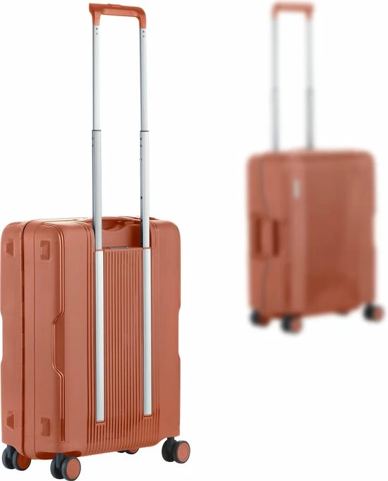 Aanbiedingen ???? CarryOn Protector Luxe ???? Handbagage Koffer - Trolley 55cm Met TSA-klikslot - 4-delige Packer Set - Ultralicht - Terra Oranje ???? 5 Aanbiedingen ???? CarryOn Protector Luxe ???? Handbagage Koffer - Trolley 55cm Met TSA-klikslot - 4-delige Packer Set - Ultralicht - Terra Oranje ???? - Afbeelding 3