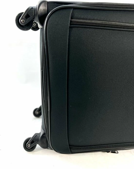 Flash-uitverkoop ???? AATravel XL Reiskoffer - Trolley - Met Expander - Voorvakken - 78 Cm - 112 Liter - Zwart ???? 5 Flash-uitverkoop ???? AATravel XL Reiskoffer - Trolley - Met Expander - Voorvakken - 78 Cm - 112 Liter - Zwart ???? - Afbeelding 3