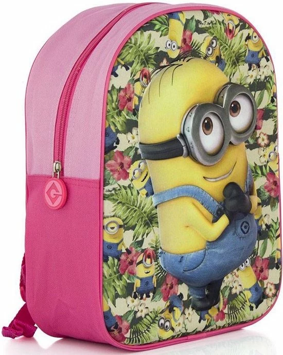 Top 10 ⭐ Universal Despicable Me Minions 3D Rugzak - Kinderen - Roze ???? 3 Top 10 ⭐ Universal Despicable Me Minions 3D Rugzak - Kinderen - Roze ????