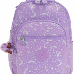 Beste Verkoop ???? Kipling SEOUL S Unisex Rugzak - Galaxy Metallic ❤️