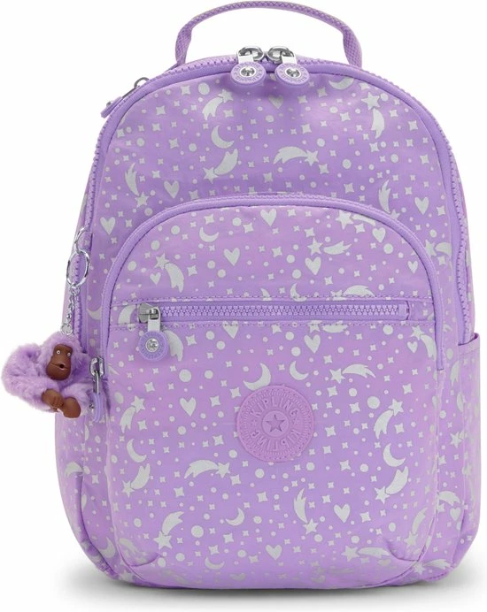 Beste Verkoop ???? Kipling SEOUL S Unisex Rugzak - Galaxy Metallic ❤️ 3 Beste Verkoop ???? Kipling SEOUL S Unisex Rugzak - Galaxy Metallic ❤️