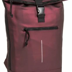 Flash-uitverkoop ???? New Rebels® Mart - Rugtas - Rood - Waterbestendig - Roll-top - 15.615141312108 - 35x10x46cm - Rugzak / ???? Backpack ✨