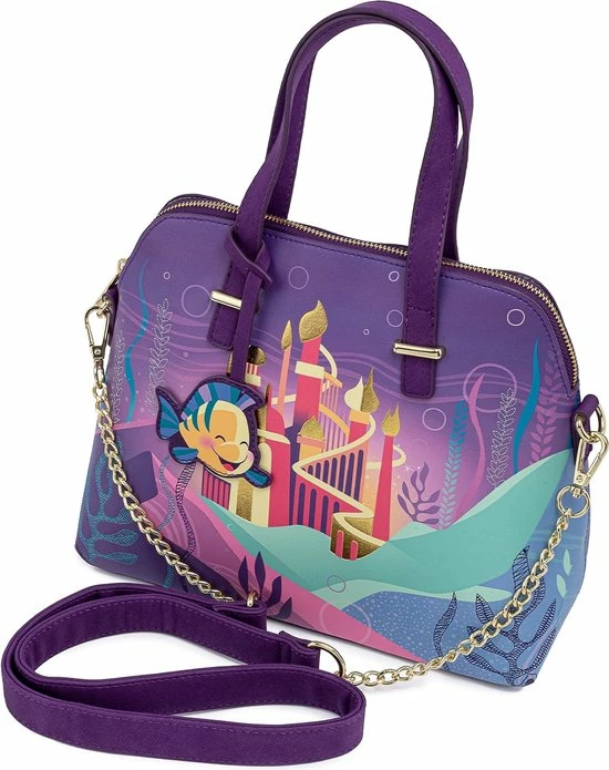 Coupon ❤️ Loungefly LF DISNEY ARIEL CASTLE COLLECTION CROSSBODY BAG ???? 3 Coupon ❤️ Loungefly LF DISNEY ARIEL CASTLE COLLECTION CROSSBODY BAG ????