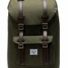 Beste deal ???? Herschel Little America Mid-Volume - Ivy Green/Chicory Coffee / Rrugzak Met 17L Opbergvolume - 13" Fleece-gevoerd Laptopvak - Magnetische Sluiting / Met Levenslange Fabrieksgarantie / Limited Lifetime Warranty / Groen ✔️ -Samsonite Winkel 550x701