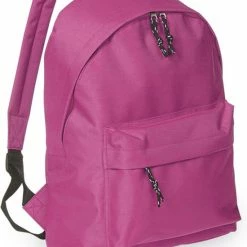 Aanbiedingen ???? Happyshopper Rugzak - Rugtas - Schooltas - Jongens - Meisje - Kind - Met Voorvak - Roze ????