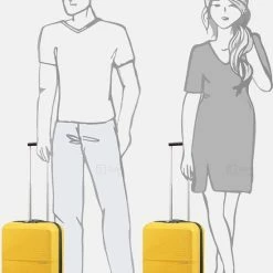 Hete verkoop ???? American Tourister Reiskoffer - Airconic Spinner 55/20 Tsa (Handbagage) Lemondrop ???? -Samsonite Winkel 550x703 6