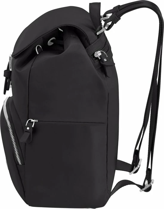 Flash-uitverkoop ???? Samsonite Fashion Rugzak - Karissa 2.0 ???? Backpack 3Pkt 1 Buckle Eco Black ???? 8 Flash-uitverkoop ???? Samsonite Fashion Rugzak - Karissa 2.0 ???? Backpack 3Pkt 1 Buckle Eco Black ???? - Afbeelding 6