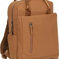 Uitgang ???? New Rebels® Harper - Rugtas - Bruin - Waterbestendig - 13.313121087 - 9L - 28x8x38cm - Rugzak / ???? Backpack ????