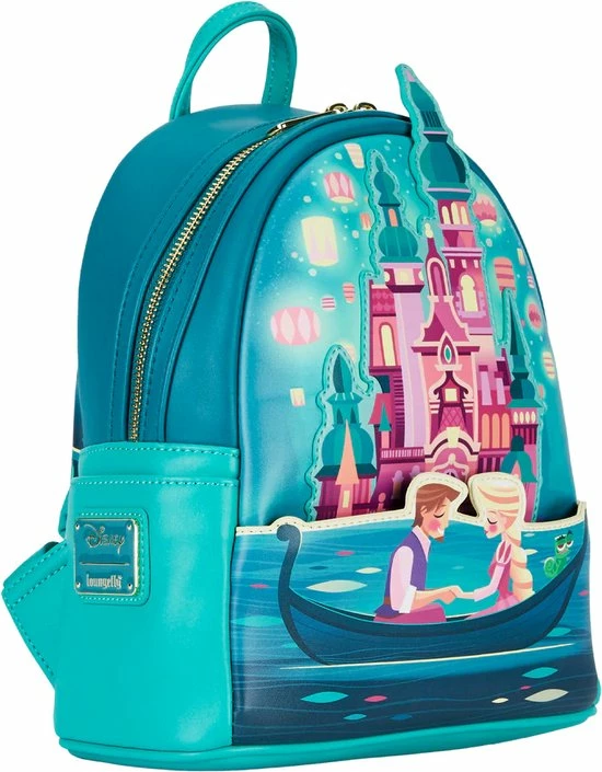 Flash-uitverkoop ???? Loungefly Rapunzel - ( TANGLED ) - PRINCESS CASTLE - MINI ???? BACKPACK - DISNEY ???? 4 Flash-uitverkoop ???? Loungefly Rapunzel - ( TANGLED ) - PRINCESS CASTLE - MINI ???? BACKPACK - DISNEY ???? - Afbeelding 2