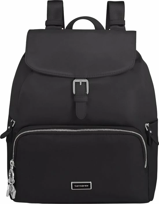 Flash-uitverkoop ???? Samsonite Fashion Rugzak - Karissa 2.0 ???? Backpack 3Pkt 1 Buckle Eco Black ???? 9 Flash-uitverkoop ???? Samsonite Fashion Rugzak - Karissa 2.0 ???? Backpack 3Pkt 1 Buckle Eco Black ???? - Afbeelding 7