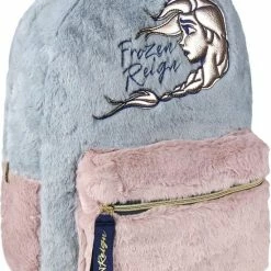 Beste deal ???? Disney - Frozen 2 - Frozen Reign - Rugzak Meisjes - Roze/Grijs - Hoogte 34cm ????