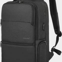 Goedkoop ✔️ Brandie® - Rugzak - Laptop Rugzak Tot 15.6 Inch Voor Unisex - Schooltas - Waterdicht - Anti-diefstal TSA Slot - USB Poort - Met Regenhoes - Schoudertas Voor Reizen En Zakelijk Werk - Gewicht 1.3KG - Maat18*30*47 Inch - Zwart ???? -Samsonite Winkel 550x711 3