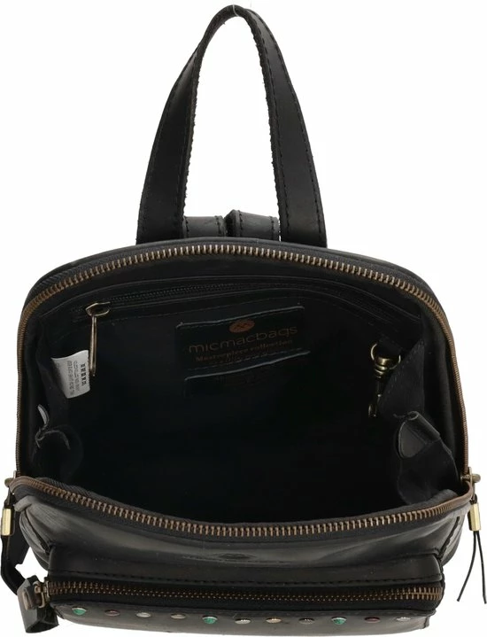 Gloednieuw ❤️ Micmacbags Masterpiece Rugzak - Zwart ❤️ 7 Gloednieuw ❤️ Micmacbags Masterpiece Rugzak - Zwart ❤️ - Afbeelding 5