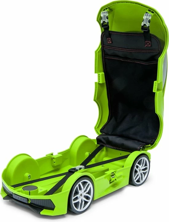 Gloednieuw ???? Good Vibes GoodVibes - Kindertrolley / Reiskoffer Lamborghini - Groen ???? 18 Gloednieuw ???? Good Vibes GoodVibes - Kindertrolley / Reiskoffer Lamborghini - Groen ???? - Afbeelding 16