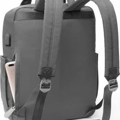 Alternative view of Flash-uitverkoop ⌛ Rugzak Unisex Schoolrugzak Met Laptopvak, Casual Dagrugzak Waterdicht Voor Laptops Van 15,6 Inch En 9,7 Inch Tablet, Laptoprugzak Voor Dames En Heren, Meisjes En Jongens, Mist ⌛