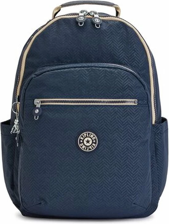 Goedkoopste ???? Kipling SEOUL Dames Rugzak - Endless Bl Emb ⭐ 3 Goedkoopste ???? Kipling SEOUL Dames Rugzak - Endless Bl Emb ⭐
