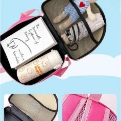 Flash-uitverkoop ???? Merkloos Rugtasje - Rugzak - Schooltas Hard Shell Regenboog Roze Wit - Waterdicht - Jongens - Meisjes - Cadeau - Sinterklaas - Kerst - 1 Jaar - 2 Jaar ???? -Samsonite Winkel 550x730 10