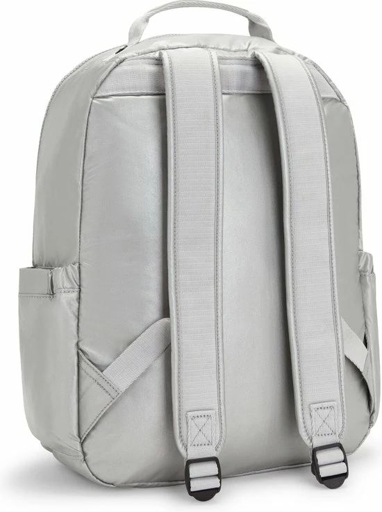 Flash-uitverkoop ???? Kipling SEOUL Dames Rugzak - Bright Metallic ???? 5 Flash-uitverkoop ???? Kipling SEOUL Dames Rugzak - Bright Metallic ???? - Afbeelding 3