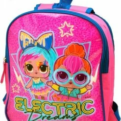 Gloednieuw ???? L.o.l. Surprise! Rugzak Dubbelzijdig Meisjes 8 Liter Polyester Roze/blauw ????