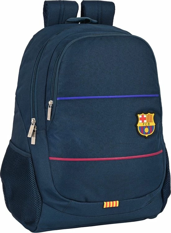 Promo ???? FC Barcelona Schoolrugzak F.C. Barcelona Blauw (32 X 44 X 16 Cm) ✔️ 3 Promo ???? FC Barcelona Schoolrugzak F.C. Barcelona Blauw (32 X 44 X 16 Cm) ✔️