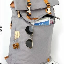 Top 10 ???? Alpiniq Wanderer - Rugtas - Dames - Heren - Rugzak - ???? Backpack - Schooltas - 33 Liter - Grijs ????