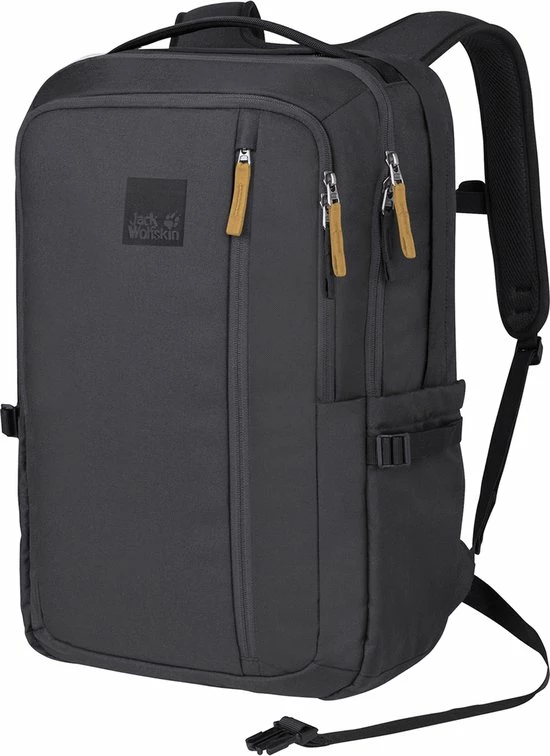 Nieuw ???? Jack Wolfskin Jack Pot De Luxe - Rugzak - Unisex - Laptop - 32 Liter - Grijs ???? 3 Nieuw ???? Jack Wolfskin Jack Pot De Luxe - Rugzak - Unisex - Laptop - 32 Liter - Grijs ????