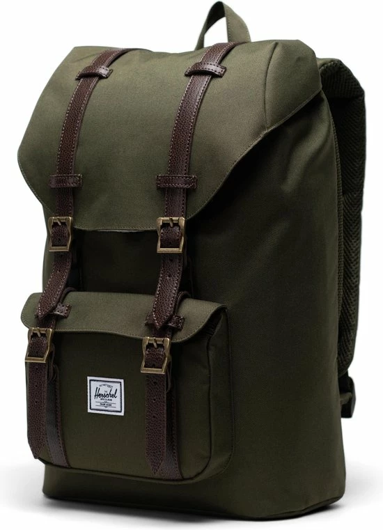 Beste deal ???? Herschel Little America Mid-Volume - Ivy Green/Chicory Coffee / Rrugzak Met 17L Opbergvolume - 13" Fleece-gevoerd Laptopvak - Magnetische Sluiting / Met Levenslange Fabrieksgarantie / Limited Lifetime Warranty / Groen ✔️ 7 Beste deal ???? Herschel Little America Mid-Volume - Ivy Green/Chicory Coffee / Rrugzak Met 17L Opbergvolume - 13" Fleece-gevoerd Laptopvak - Magnetische Sluiting / Met Levenslange Fabrieksgarantie / Limited Lifetime Warranty / Groen ✔️ - Afbeelding 5