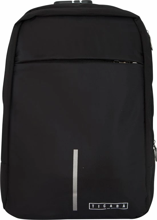 Hete verkoop ???? Ticaba Smith - Waterafstotende Anti Diefstal Laptop Rugzak Inclusief Usb Oplaadstation - 14 T/m 15,6 Inch - Rugtas Voor Dames En Heren - Zwart ❤️ 13 Hete verkoop ???? Ticaba Smith - Waterafstotende Anti Diefstal Laptop Rugzak Inclusief Usb Oplaadstation - 14 T/m 15,6 Inch - Rugtas Voor Dames En Heren - Zwart ❤️ - Afbeelding 11