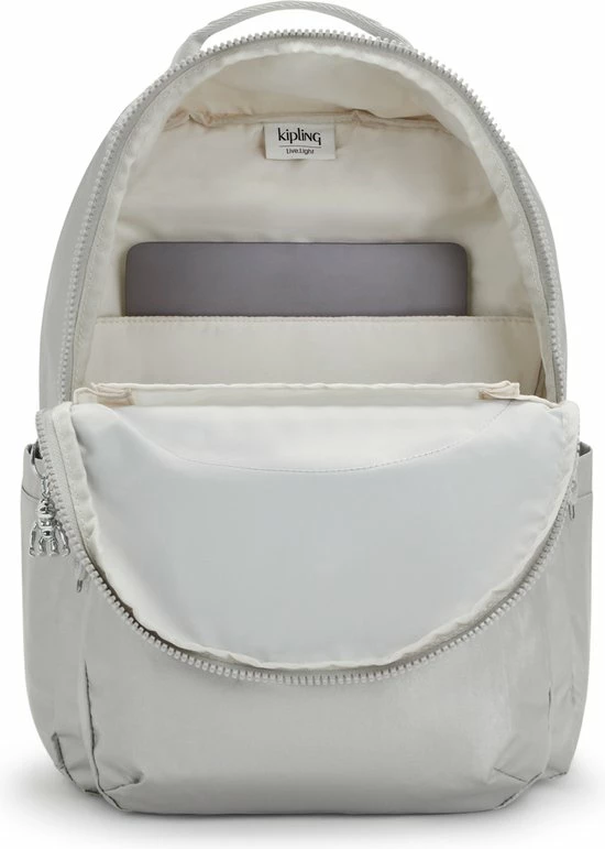 Flash-uitverkoop ???? Kipling SEOUL Dames Rugzak - Bright Metallic ???? 6 Flash-uitverkoop ???? Kipling SEOUL Dames Rugzak - Bright Metallic ???? - Afbeelding 4