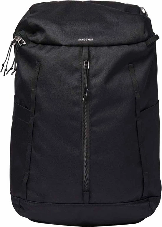 Gloednieuw ???? Sandqvist Sune Black Rugzak SQA1967 Zwart 27L Duurzaam 16 Inch Laptop ???? 10 Gloednieuw ???? Sandqvist Sune Black Rugzak SQA1967 Zwart 27L Duurzaam 16 Inch Laptop ???? - Afbeelding 8