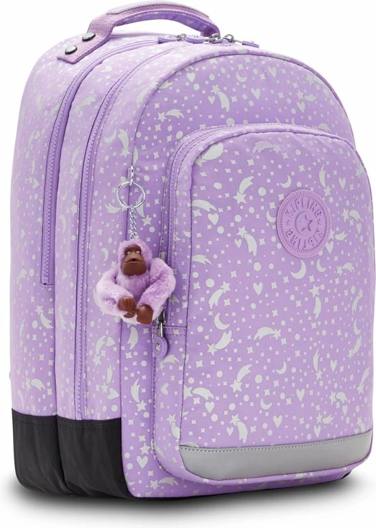 Gloednieuw ???? Kipling CLASS ROOM Unisex Rugzak - Galaxy Metallic ???? 4 Gloednieuw ???? Kipling CLASS ROOM Unisex Rugzak - Galaxy Metallic ???? - Afbeelding 2
