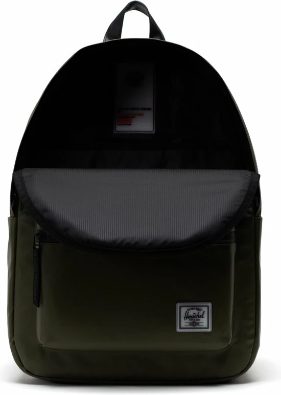 Promo ???? Herschel Weather Resistant | Classic X-Large - Ivy Green / Ruime, Weerbestendige Rugzak Met 30L Opbergvolume / Van Gerecycleerde Materialen / Matte ???? Coating, Zakken Voor Waterflessen, Laptophoes / Levenslange Fabrieksgarantie (limited) / Groen ✔️ 4 Promo ???? Herschel Weather Resistant | Classic X-Large - Ivy Green / Ruime, Weerbestendige Rugzak Met 30L Opbergvolume / Van Gerecycleerde Materialen / Matte ???? Coating, Zakken Voor Waterflessen, Laptophoes / Levenslange Fabrieksgarantie (limited) / Groen ✔️ - Afbeelding 2