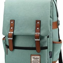 Alternative view of Beste deal ???? Laptop Rugzak 15.6 Inch Voor Mannen/Vrouwen, Tas Voor School/Werk/Reizen / Groen ✨