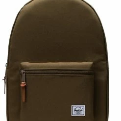 Uitgang ???? Herschel Settlement - Military Olive / Rugzak - Schooltas - Laptoptas / Met 15" Laptopvak - 23L Opbergruimte / Met Levenslange Fabrieksgarantie / Limited Lifetime Warranty / Groen ❤️