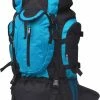 Top 10 ???? VidaXL Rugzak Hiking XXL 75 L Zwart En Blauw ⭐ -Samsonite Winkel 550x777