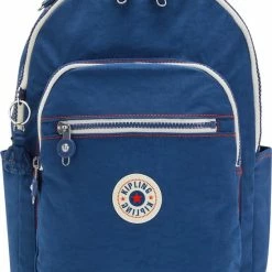 Promo ???? Kipling SEOUL S Rugzak 14L - Admiral Blue Block ⭐