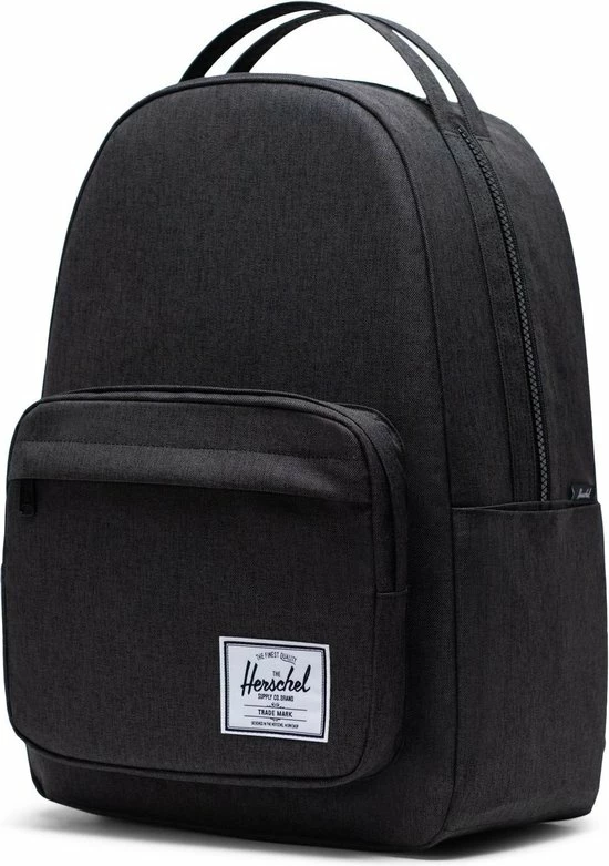 Promo ???? Miller - Black Crosshatch / De Ruimste Rugzak Van Herschel, Met 32L Opbergruimte, 15" Laptopvak; 2 Vakjes Voor Een Flesje, Meerdere Opbergcompartimenten En Dubbele Handvaten / Met Levenslange Fabrieksgarantie / Limited Lifetime Warranty / Zwart ???? 5 Promo ???? Miller - Black Crosshatch / De Ruimste Rugzak Van Herschel, Met 32L Opbergruimte, 15" Laptopvak; 2 Vakjes Voor Een Flesje, Meerdere Opbergcompartimenten En Dubbele Handvaten / Met Levenslange Fabrieksgarantie / Limited Lifetime Warranty / Zwart ???? - Afbeelding 3