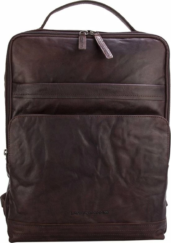 Korting ⭐ Spikes & Sparrow Authentic Leren Laptop Rugtas - 17 Inch - Donkerbruin ???? 10 Korting ⭐ Spikes & Sparrow Authentic Leren Laptop Rugtas - 17 Inch - Donkerbruin ???? - Afbeelding 8