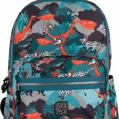 Uitgang ❤️ Pick & Pack Forest Dragon ???? Backpack M - Multi Green ????