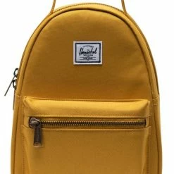 Nieuw ???? Herschel Nova Mini - Arrowwood / Vrouwelijke Rugzak Met Dubbele Handvaten; Met 9L Opbergruimte En Intern Opbervak / Met Levenslange Fabrieksgarantie / Limited Lifetime Warranty / Geel ????