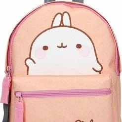 Beste Verkoop ✔️ Molang SALE Molang Hello Small Kinderrugzak - 6,4 L - Peach ✨