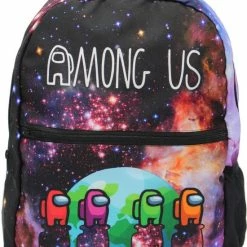 Begroting ???? Merkloos Among Us Rugzak 40 Cm | Gymtas – Schooltas - Zwemtas | Impostor | Flexibele Rugzak | Kindertas | Kinder Cadeau ⌛