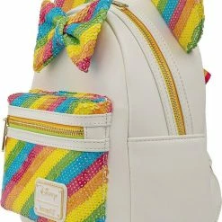 Alternative view of Aanbiedingen ???? Merkloos Disney - Rainbow Minnie - ???? Backpack LoungeFly '23x26.5x11.5' ????