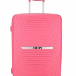 Coupon ✔️ Decent CROSS-ONE PP Trolley 76 Cm - 94 Liter - TSA Slot - Pink ????