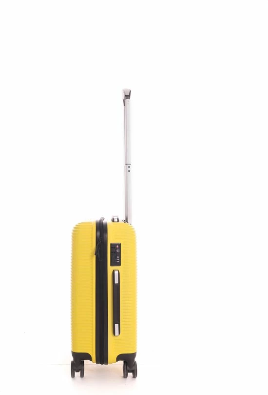 Gloednieuw ???? AttitudeZ Air-Z ???? Handbagage Koffer Geel 52cm - TSA-slot ✨ 4 Gloednieuw ???? AttitudeZ Air-Z ???? Handbagage Koffer Geel 52cm - TSA-slot ✨ - Afbeelding 2