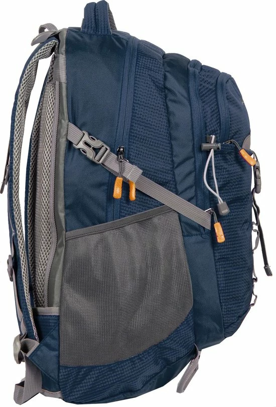 Beste Verkoop ???? New Rebels® Kinley - Rugtas - Blauw - 15.615141312108 - 48L - 36x24x53cm - Rugzak / ???? Backpack ???? 4 Beste Verkoop ???? New Rebels® Kinley - Rugtas - Blauw - 15.615141312108 - 48L - 36x24x53cm - Rugzak / ???? Backpack ???? - Afbeelding 2